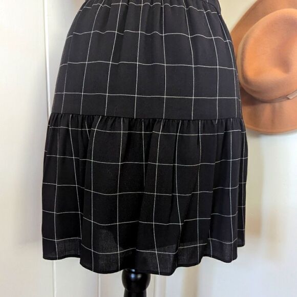 Madewell Dark Academia Whimsigoth Ruffle Preppy Skirt Fairy Grunge 6 - Picture 10 of 11